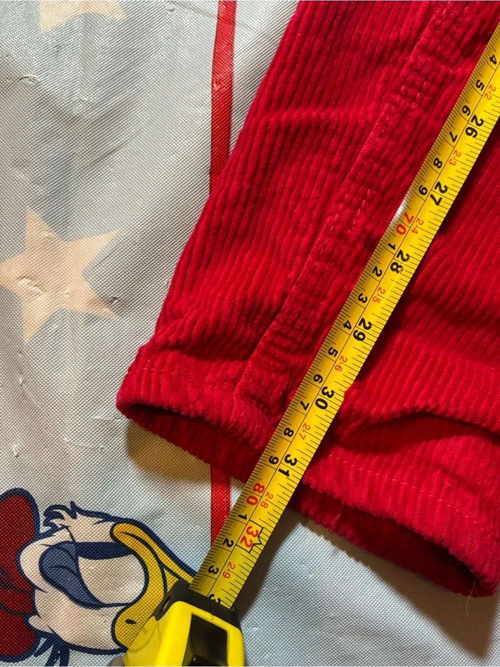 Oshkosh b’gosh overalls corduroy red size 4t